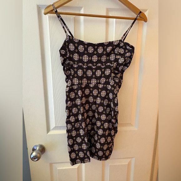 Free People NWT Center of attention mini dress black combo XS - Picture 2 of 11
